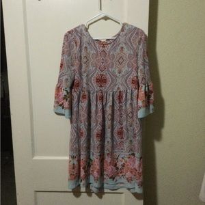 Uncle Frank Bell Sleeve Dress